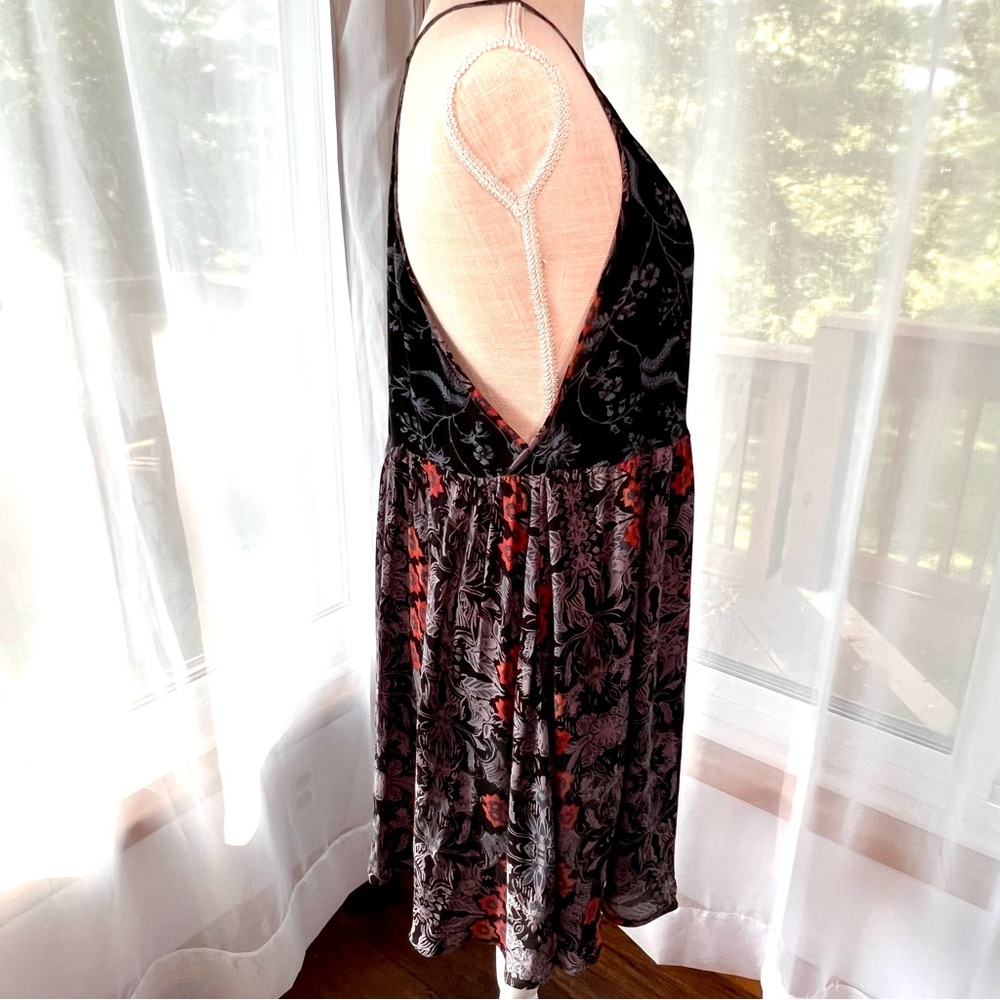 Free People Wildest Dreams Black Combo Slip Dress Size Medium NWT - Picture 11 of 14